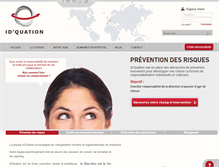 Tablet Screenshot of idquation.fr